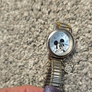 Disney Silver and Gold Mickey Mouse Watch